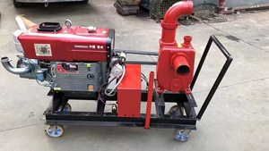 Bomba Centrífuga Multietapa con Motor Diésel para Riego Agrícola, 380V, Alta Potencia (1~200HP) - Product Image 3