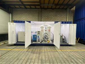 Độ tinh khiết cao PSA Nitơ Máy phát điện thủy tinh/Gốm sản xuất mới oxy Máy phát điện động cơ bánh PLC hộp số oxy - Product Image 3