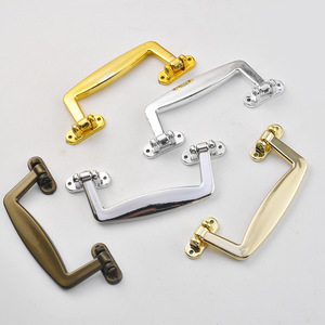 Poignée de meuble en plastique plate 125x48mm, durable, design traditionnel, pour tiroirs et armoires - Product Image 3