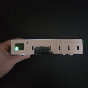 Pantalla digital LED goteo automático <span class=keywords><strong>6</strong></span> puertos potencia máxima 140W USB C PD cargadores súper rápidos - Product Image 1