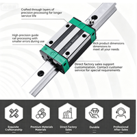 Guide linéaire à roulement en acier allié de 300mm, 320mm, 350mm, 370mm, 400mm, 450mm de longueur MGW12 MGN12 MGN12C MGN12