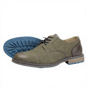 UP-4420r US13 Zapatos Formales para Hombre, Sin Cordones, Diseño Sólido, Vintage, PU Transpirable, para Oficina, Carrera, Boda, Primavera, Otoño, Verano - Product Image 2