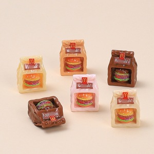 Bolsas <span class=keywords><strong>de</strong></span> Hamburguesas en Miniatura, Modelo <span class=keywords><strong>de</strong></span> Resina, Accesorio para <span class=keywords><strong>Casa</strong></span> <span class=keywords><strong>de</strong></span> <span class=keywords><strong>Muñecas</strong></span>, Regalo Promocional - Product Image 3