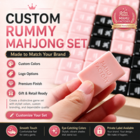 Jeu de Rummy Cube Esthétique Thème Noël en Acrylique – Jeu de Rummy Kub pour les Fêtes, les Pauces d'Hiver et les Jeux de Stratégie Numérique