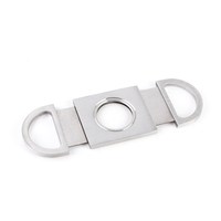 Yeehand Nouveauté – Ensemble de Ciseaux Coupe-Cigares en Acier Inoxydable Durable et Moderne avec Logo Personnalisé 9,1x3,7cm – Accessoires Stylés