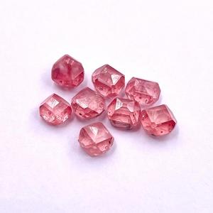 Diamante Sintético en Bruto HPHT de 1-2 Quilates, Color Rojo Granada Rosado, Cultivado en Laboratorio, para Joyería - Product Image 6