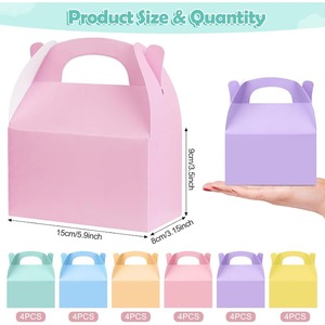 Pink party <b>gift</b> <b>box</b>, birthday wedding,spring,<b>Easter</b> party supplies decoration pink <b>gift</b> <b>box</b>,can be customized according to needs - Product Image 2