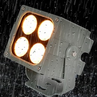 Projecteur de paysage extérieur étanche ultra lumineux IP65 Angle de faisceau étroit 4*5w façade de bâtiment a mené l'éclairage d'inondation