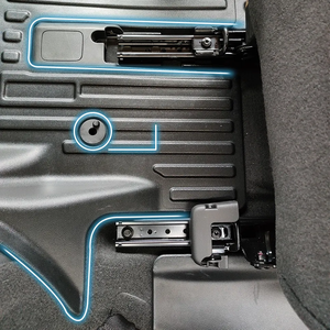 Tapis de sol de pied de voiture de luxe de vente chaude 5D tapis de voiture <span class=keywords><strong>TPE</strong></span> personnalisé pour Ford everest 2015-2021 - Product Image 5