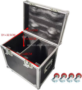 Hoge Kwaliteit Goedkope Prijs Utility Flight Travel Heavy-Duty Opslag <span class=keywords><strong>Road</strong></span> Case Met Casters Flight Case 2in1 Stage Light Air Case - Product Image 4