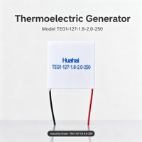 Systèmes de refroidissement TEG1-127-1.8-2.0-250 Power Cooler, module thermoélectrique Peltier personnalisé pour générateur thermoélectrique de poêle à bois