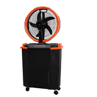 Ventilateur portable avec pulvérisation d'eau, longue autonomie, ventilateur rafraîchissant