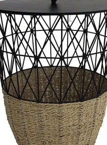 Cesta de algas marinas hecha a mano natural de nuevo diseño, Juego de 3 con el más vendido para la decoración del hogar - Product Image 3