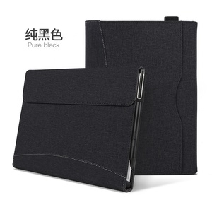 Couvertures de tablette de Texture tissée antichoc de luxe doublure en cuir PU étui pour tablette à rabat intelligent pour surface <span class=keywords><strong>Pro</strong></span> 5/6/<span class=keywords><strong>7</strong></span>/8/<span class=keywords><strong>9</strong></span> - Product Image 6
