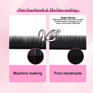 SP Private Label Velvet Cashmere Lash Russian Volume Individuele Wimper Extensions Mat Zwart 0.03 0.05 C D <span class=keywords><strong>M</strong></span> L LC LJ Wimper Trays - Product Image 6