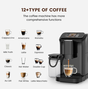 เครื่องชงกาแฟเอสเพรสโซ่อัตโนมัติเต็มรูปแบบ ปี 2025 รุ่น Hot Home Smart Wifi Tuya พร้อมแอปพลิเคชัน - Product Image 4