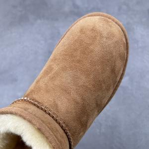 Bottines confortables de style haut de gamme et luxueux pour femmes, bottes d'hiver pour la neige, Uggss - Product Image 3