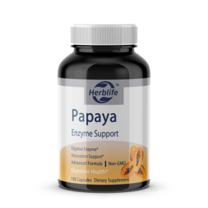 Cápsulas de Enzimas de Papaya y Papaína OEM/ODM de Venta Caliente - 500mg 100 Píldoras, Apoyo Digestivo - Product Image 1