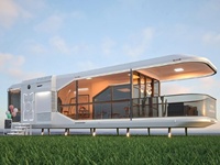 Offre Spéciale Maison de luxe à 2 étages Combinaison préfabriquée Maison modulaire de 3 chambres Maison capsule altra casa prefabbricata