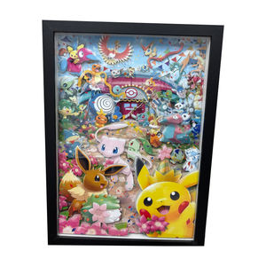 YZ - Juego de Cartas Coleccionables de Arte Cómic, Cartas de Arte Chino, Cartas de Papel Tallado Estilo Pokémon, Caja de Sobres, Juego de Mesa, Regalo para Niños - Product Image 5