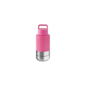 Custom Logo 3 in 1 Portable Stainless Steel Pet Feeder Travel Dog Water Bottles With <b>Food</b> <b>Container</b> - Product Image 1