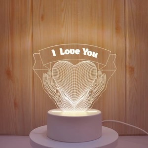3D Illusion Lamp Led Custom Room Decorative Children USB Acrylic 3D LED Night <strong>Light</strong> <strong>Table</strong> Lamp 3D Night <strong>Light</strong> for Kids Gift - Product Image 4