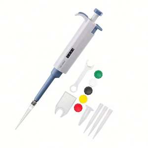 Sinosource TopPette ปิเปตต์กลไกพลาสติกช่องทางเดียวปรับระดับเสียงได้สำหรับการจัดการของเหลว - Product Image 1