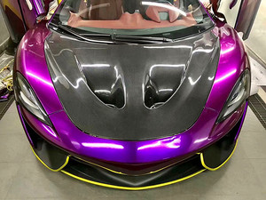 Capó de Fibra de Carbono de Alta Calidad Estilo P1 para McLaren 570s 570GT 540c, Nuevo Capó Mejorado para Motor P1 - Product Image 6