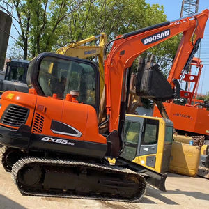 Miniexcavadora de cadenas Doosan DX60 DX55 completamente nueva, motor Yanmar de alta calidad, bomba hidráulica, 1 año de excelente rendimiento - Product Image 1
