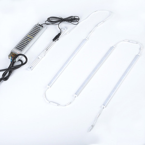 Éclairage <span class=keywords><strong>LED</strong></span> pour étagère 24VDC 3000K 4000K 5000K 6000K, lampe de vitrine, éclairage d'étagère de supermarché, <span class=keywords><strong>verre</strong></span> dépoli, blanc moderne, 80, montage mural, DC 24V - Product Image 5