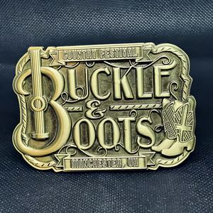 Diseñadores de moda occidental logotipo personalizado de acero inoxidable ovalado plano cuadrado redondo hebilla de cinturón personalizar hombres mujeres hebillas de cinturón de vaquero - Product Image 4