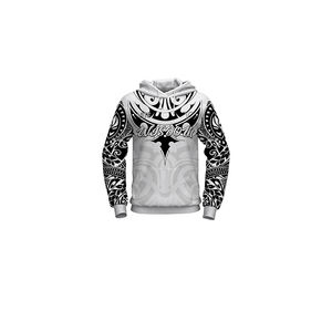 Pull à capuche personnalisé NZL <span class=keywords><strong>Maori</strong></span> Vêtements commémoratifs Conception en gros <span class=keywords><strong>Tatouage</strong></span> de Polynésie - Product Image 2