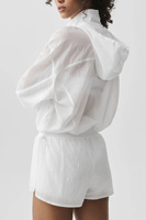 Veste d'été pour femme respirante en Ripstop, vêtement féminin, veste longue légèrement transparente, veste de mode pour femme