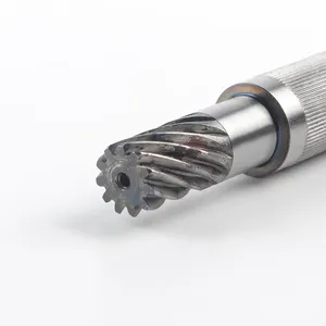 High precision custom spline shaft gear box high frequency process drive shaft
