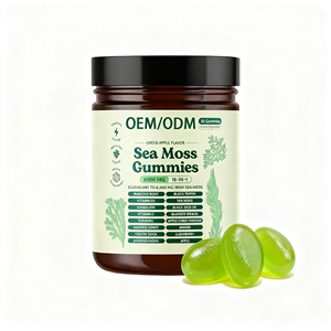Gomitas de Musgo Irlandés 16 en 1 OEM <span class=keywords><strong>para</strong></span> Mejorar la Salud Intestinal y la Inmunidad, con Aceite de Semilla Negra, Vitaminas <span class=keywords><strong>C</strong></span> y D3 - Product Image 2
