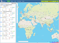 Plateforme de suivi GPS AVL, système de surveillance des transports de véhicules avec solution serveur dédiée et prise en charge des applications mobiles Android et iOS