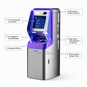 Kiosque <span class=keywords><strong>de</strong></span> paiement et d'échange <span class=keywords><strong>de</strong></span> devises automatique personnalisé avec scanner <span class=keywords><strong>de</strong></span> passeport, certification OEM CE FCC - Product Image 3