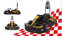 Vitesse Karting série démarrage manuel Ride-on Cars Go-Kart télécommande voiture chronométrée pour enfants Kiddie Ride jeux d'arcade