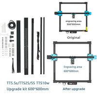 Graveur laser automatique Twotrees TTS 10PRO pour le métal, le bois et les objets cylindriques de stylo plume, machines de gravure laser