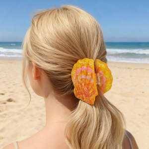 Cá nhân hóa mới lạ Hawaii đảo giấy phép tấm tóc Clip có móng vuốt hoa địa phương để sử dụng hàng ngày hoặc dịp lễ - Product Image 2