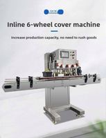 Machine de capsulage et de sertissage haute qualité et haute vitesse pour bouchons plastiques, flacons cosmétiques en verre et flacons pulvérisateurs