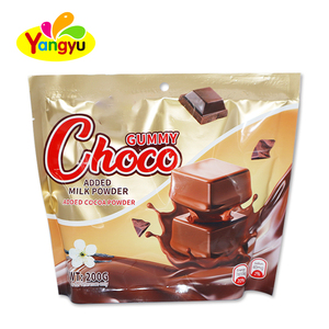 Yangyu Groothandel <span class=keywords><strong>Choco</strong></span> Gummies Met Chocolade Jam Zacht Snoep Te Koop - Product Image 5