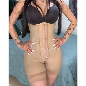 Sin Mangas <span class=keywords><strong>Pecho</strong></span> Abierto Adelgazante Ajuste Body Shaper Tamaño <span class=keywords><strong>Grande</strong></span> Posparto A Body Cuatro Botones Sl Ropa Interior Mujer Verano - Product Image 6