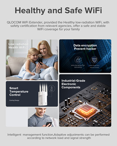 QLOCOM-Repetidor <span class=keywords><strong>WiFi</strong></span> de banda dual de 1200Mbps, amplificador inalámbrico de Mbps - Product Image 6