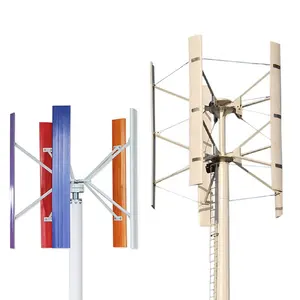 H-type 10KW Off Grid On Grid Household Factory Power Plantuses Vertical Axis Wind Turbine