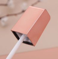 Tube d'échantillon de brillant à lèvres vide trapézoïdal portable de 5 ml, emballage cosmétique en plastique en gros, conteneur personnalisé avec logo OEM ODM