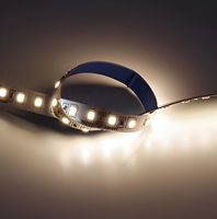 Bande LED DC24V/12V 120 LED 10W 3000K 4000K 6000K Ra85, découpable à 5cm, sans scintillement, dimmable pour armoire, plafond et éclairage encastré