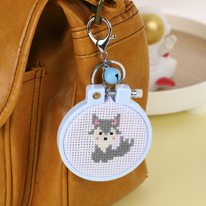Cross Stitch Kits for Beginners. 6 Stamped Cross Stitch Kits for Kids.Needlepoint Kits for Beginners. Embroidery Kit for Kids