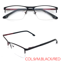 Monture de lunettes optiques unisexe carrée à monture complète, design italien, avec verres transparents et étui à motif imprimé