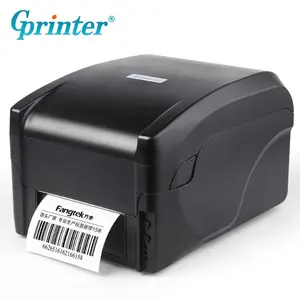 Gמדפסת GP-1524T 4 אינץ 'משלוח תווית מדפסת העברת תרמית ברקוד מדבקת מדבקה מכונת מדפסת עם סרטים
